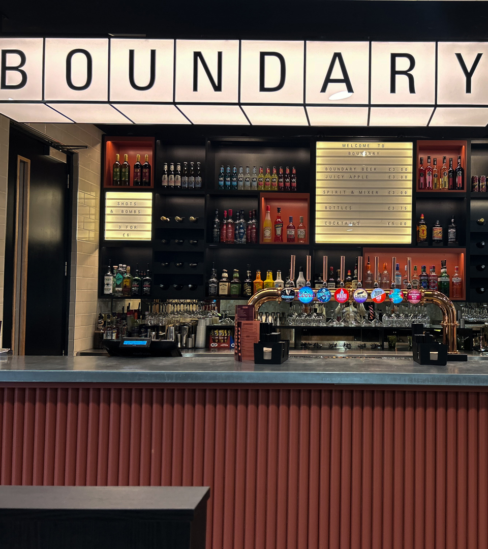 Manchester Met Student Union Boundary Bar